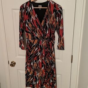 Anne Klein Faux Wrap Dress